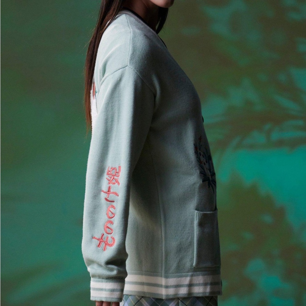 Studio Ghibli‎ Princess Mononoke Embroidered Cardigan Hot Topic - Picture 2 of 4